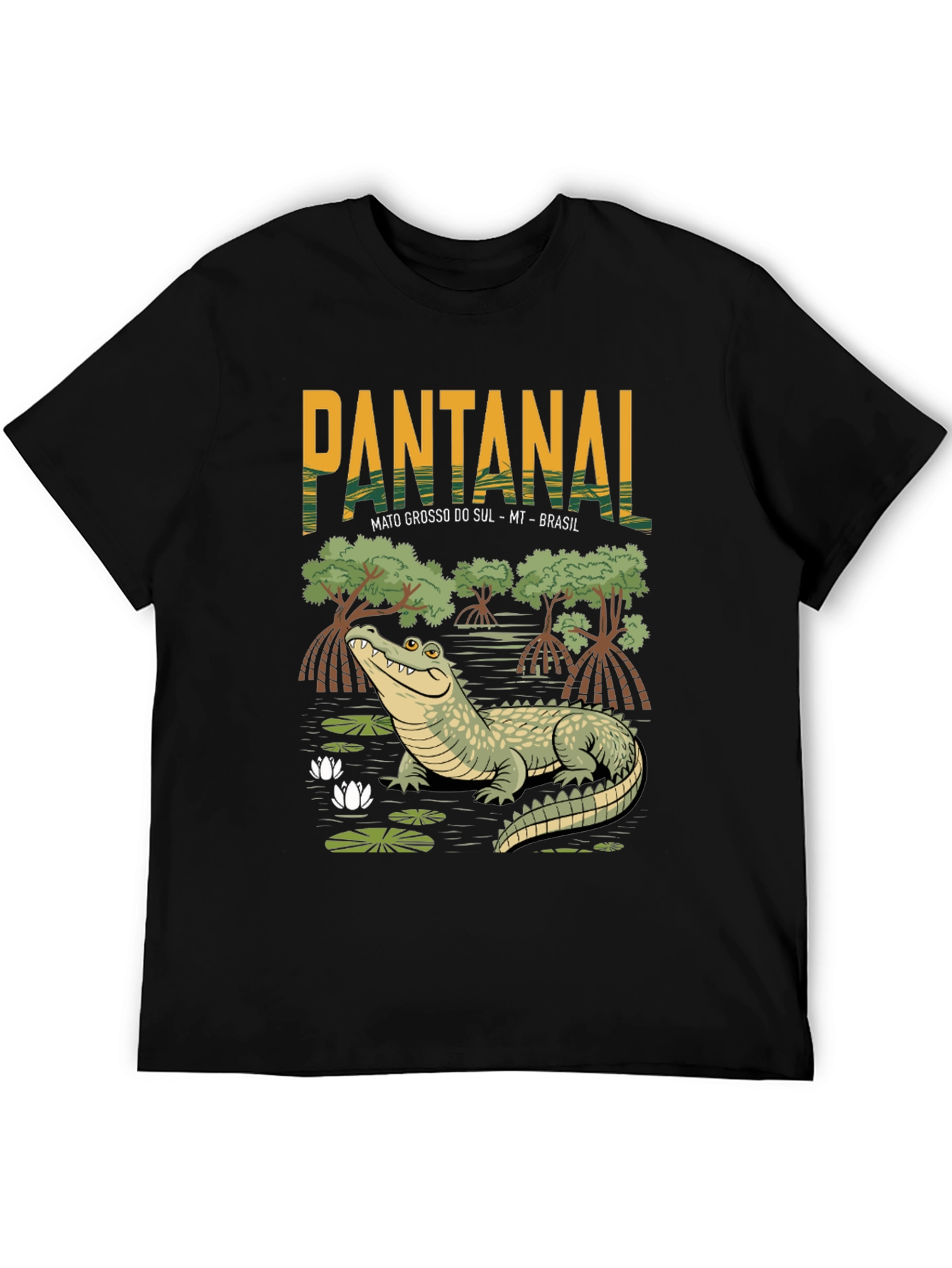 Pantanal Alligator Graphic T-Shirt