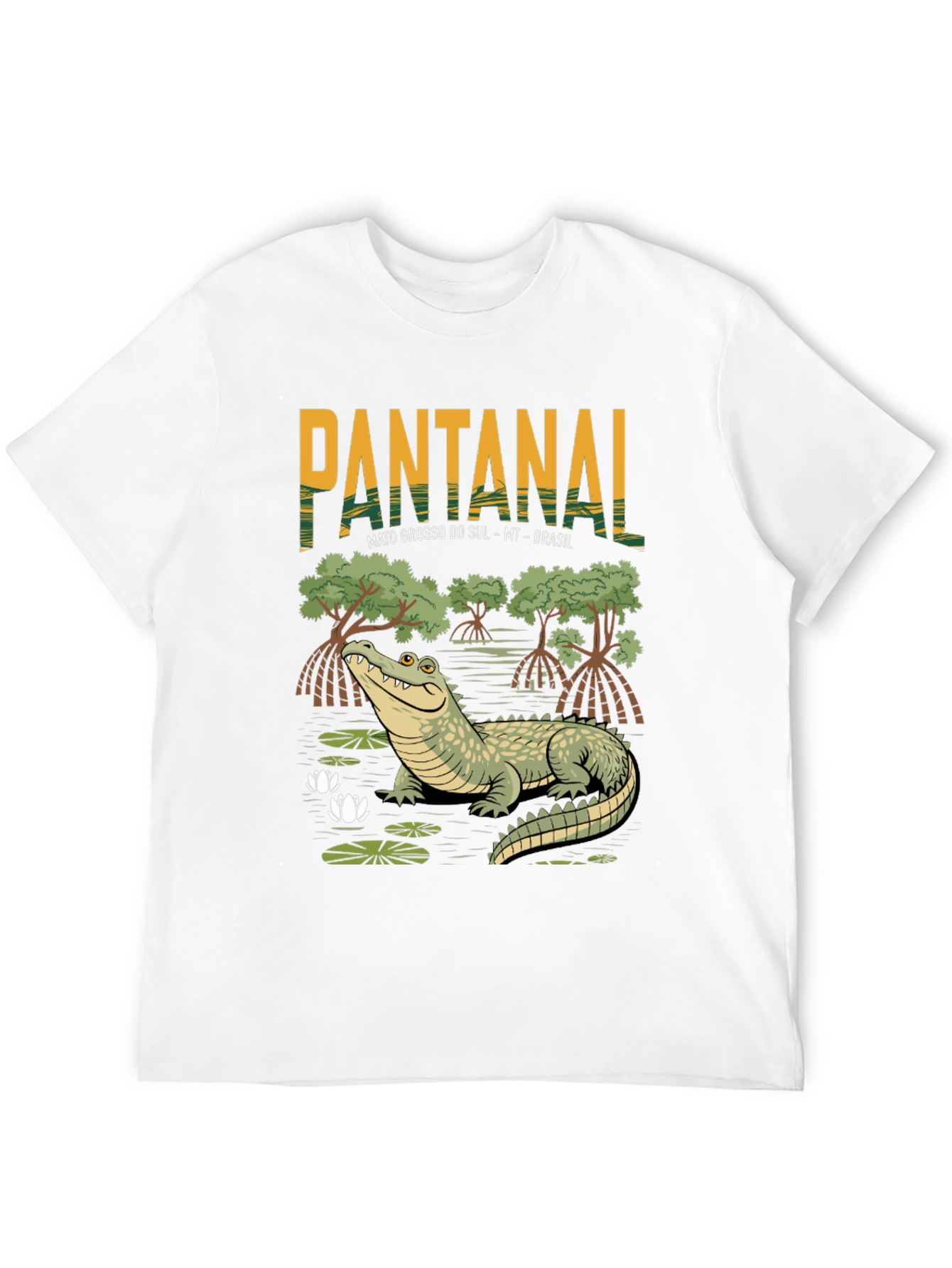 Pantanal Alligator Graphic T-Shirt
