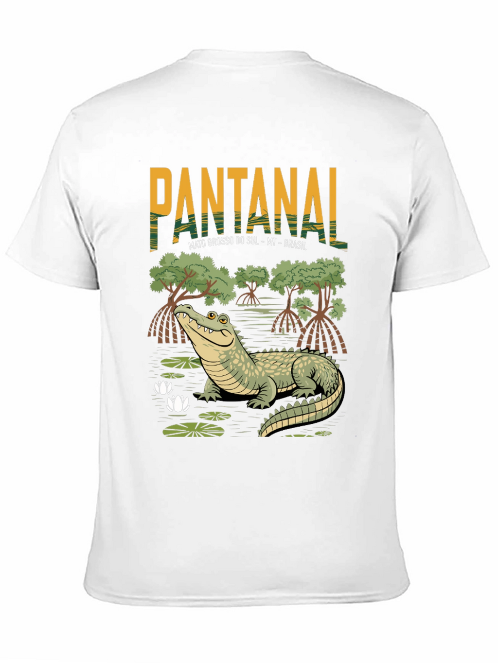 Pantanal Alligator Graphic T-Shirt