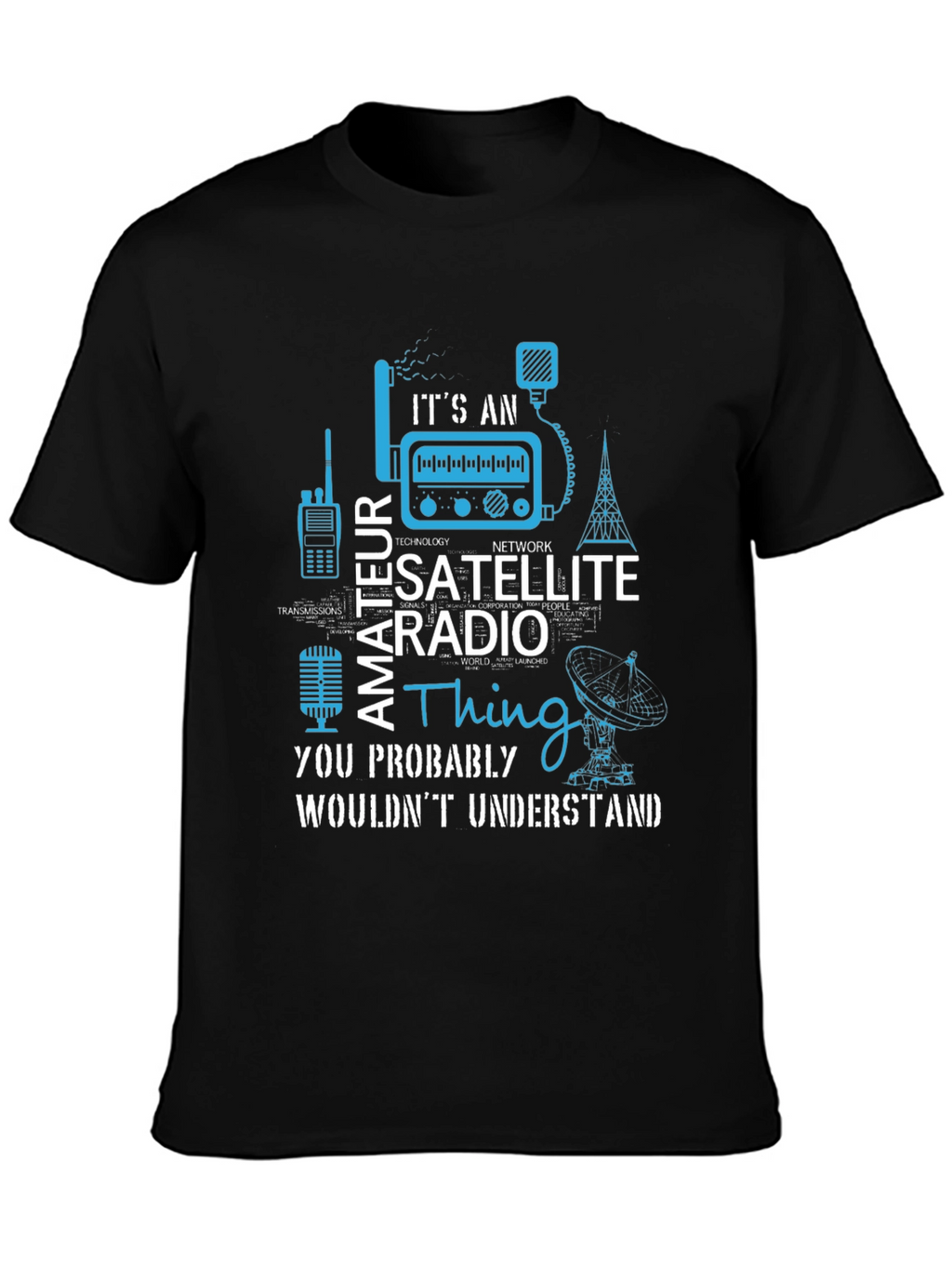 Amateur Satellite Radio T-Shirt
