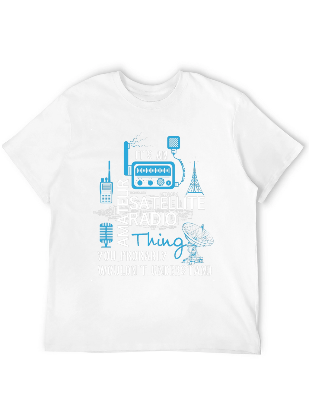 Amateur Satellite Radio T-Shirt