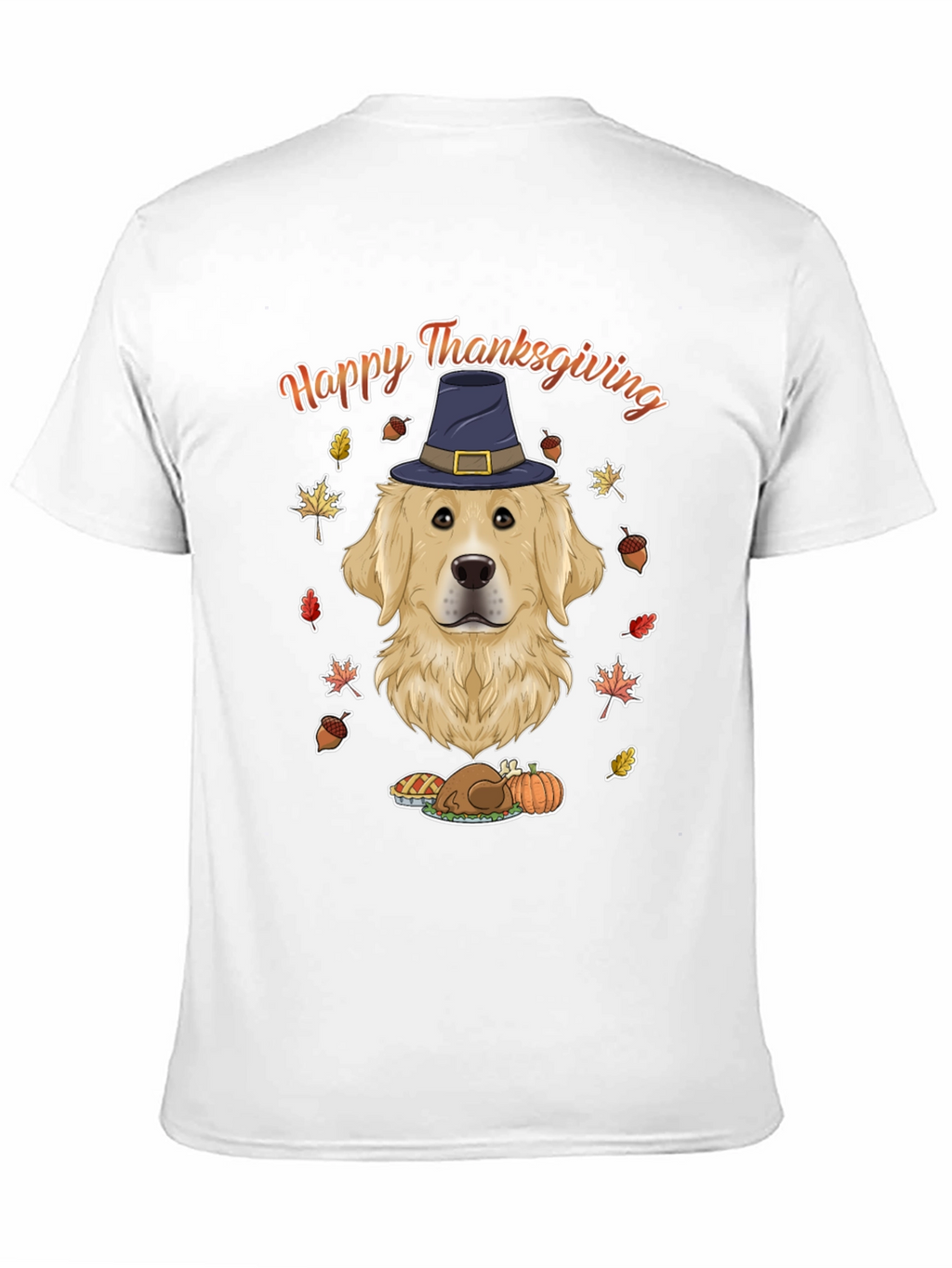 Happy Thanksgiving Dog T-Shirt