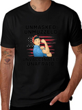 Unmasked Unmuzzled Unvaccinated T-Shirt