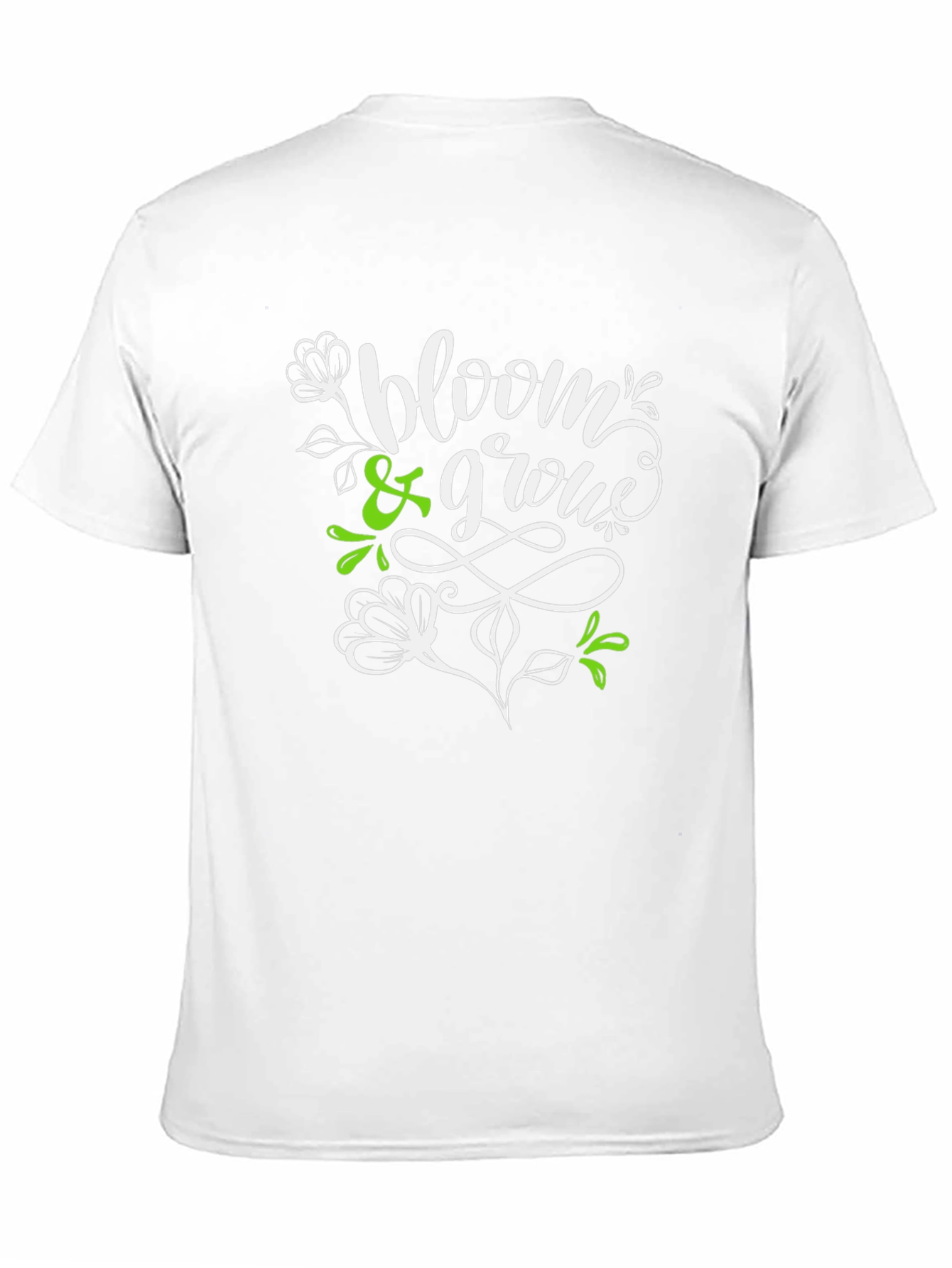Bloom & Grow Graphic T-Shirt - Black