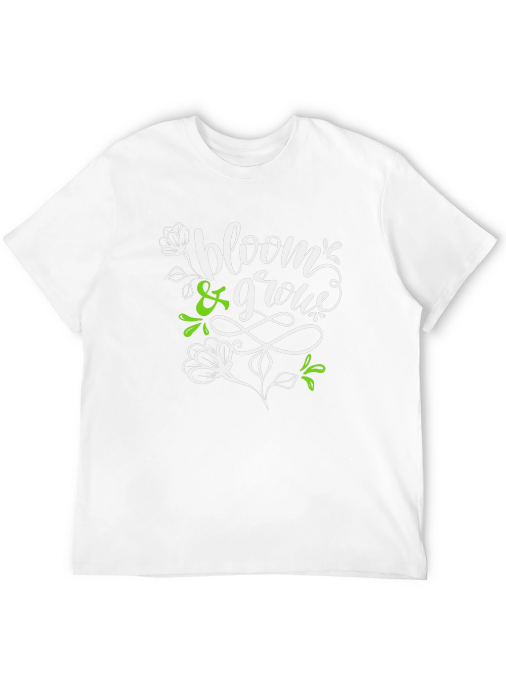 Bloom & Grow Graphic T-Shirt - Black