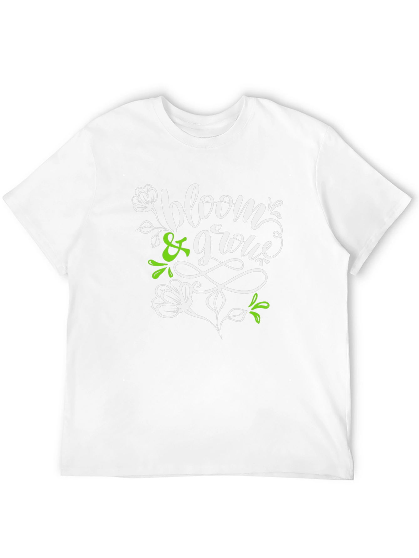 Bloom & Grow Graphic T-Shirt - Black
