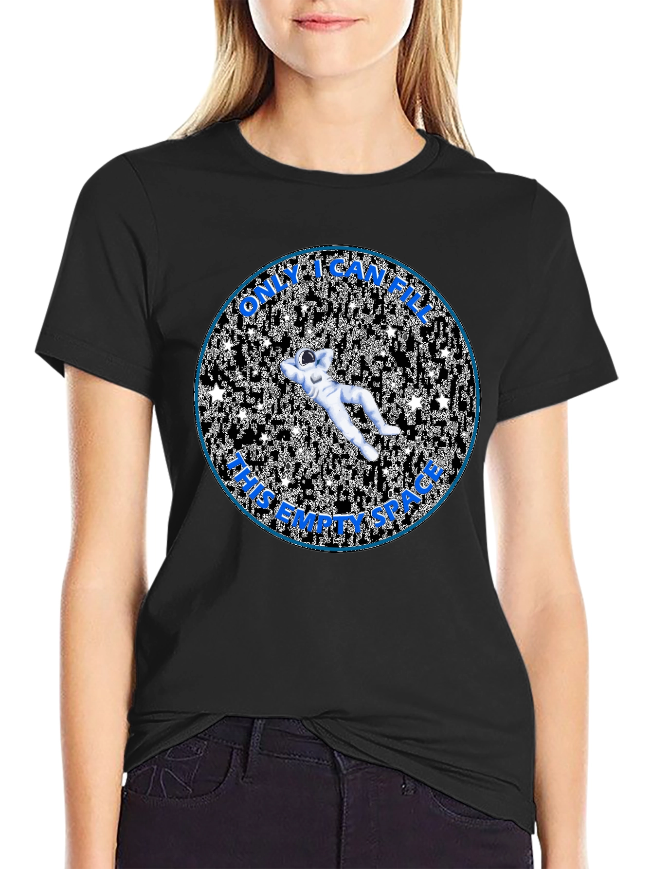 Cosmic Comfort Tee - Only I Can Fill This Empty Space