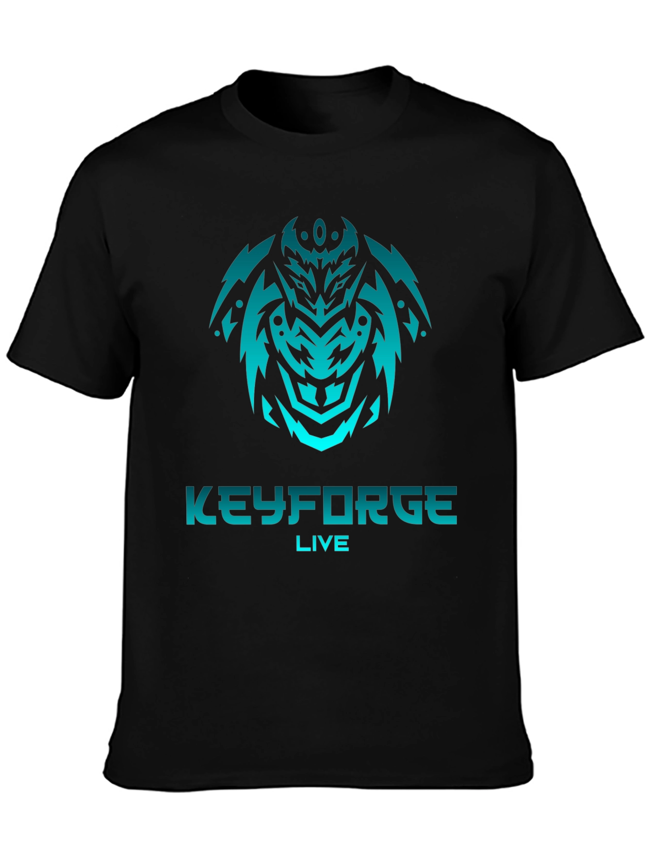Keyforge Live T-Shirt - Black Graphic Tee