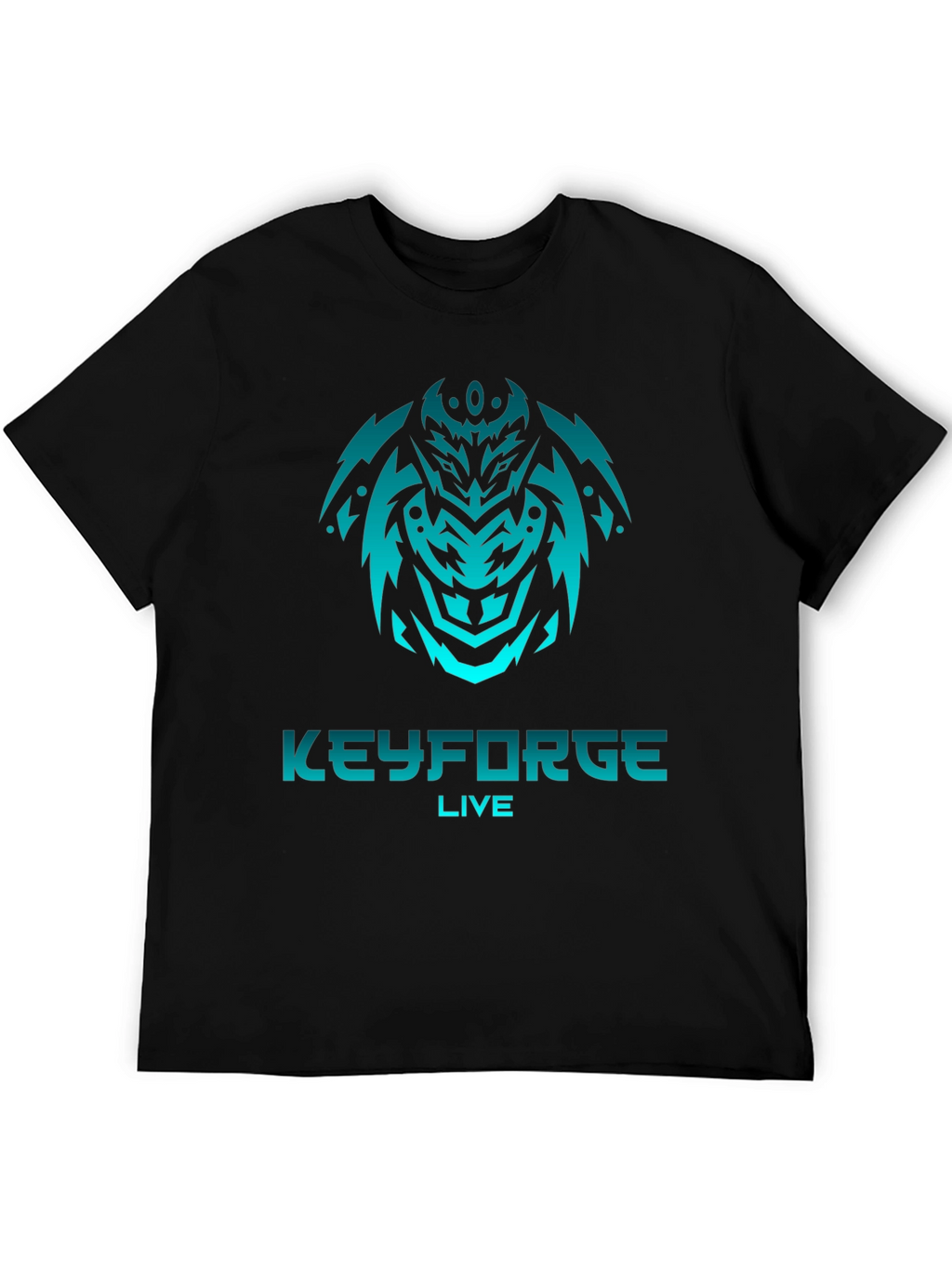 Keyforge Live T-Shirt - Black Graphic Tee