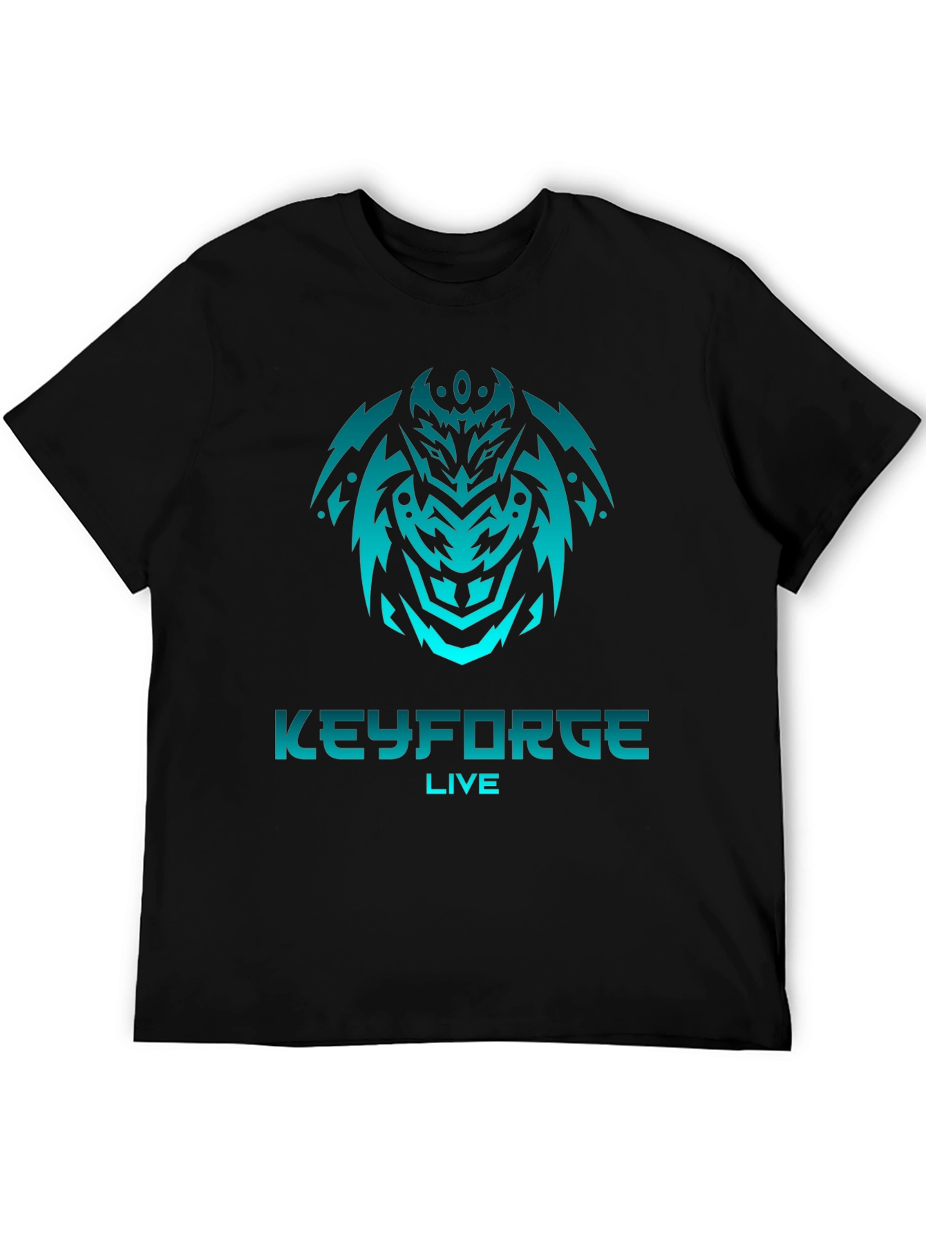 Keyforge Live T-Shirt - Black Graphic Tee