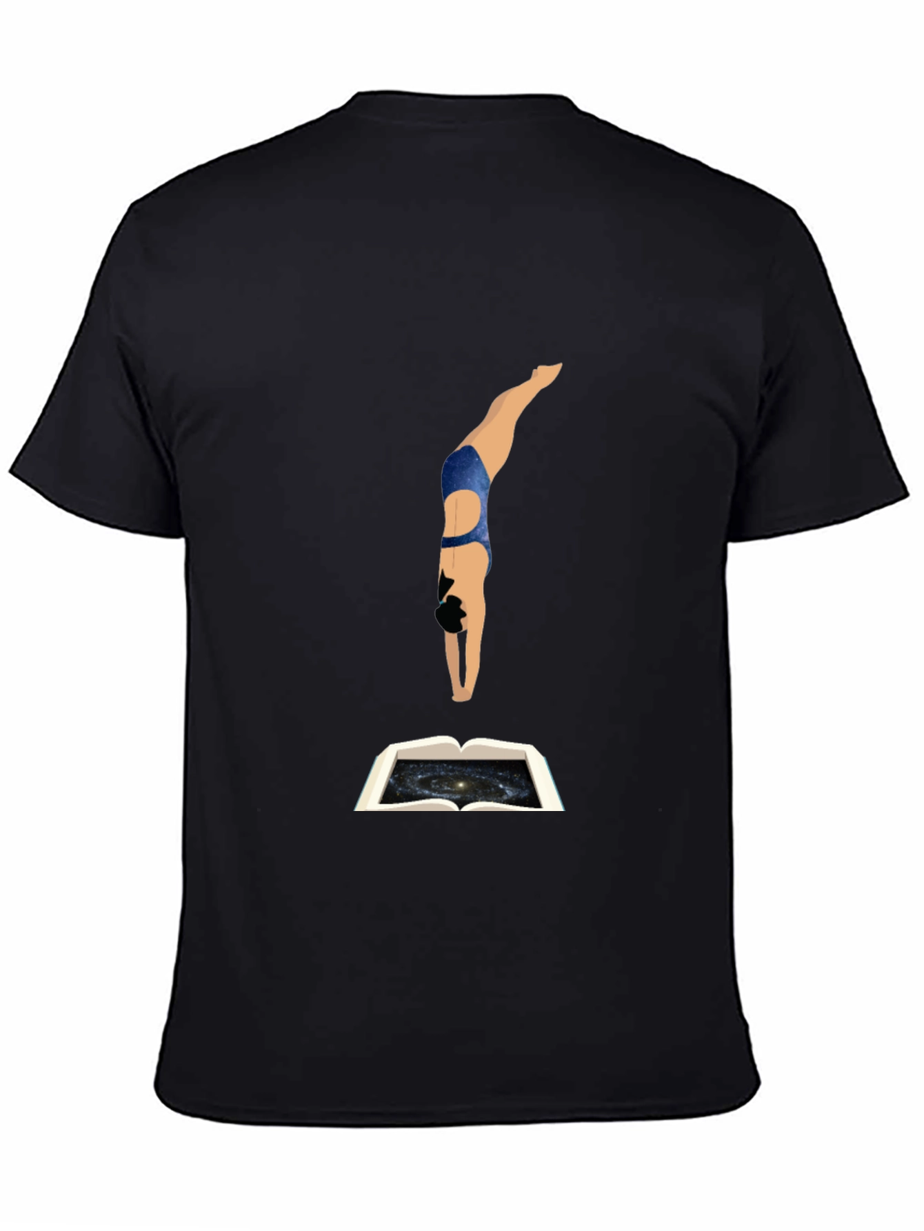 Cosmic Dive Black T-Shirt