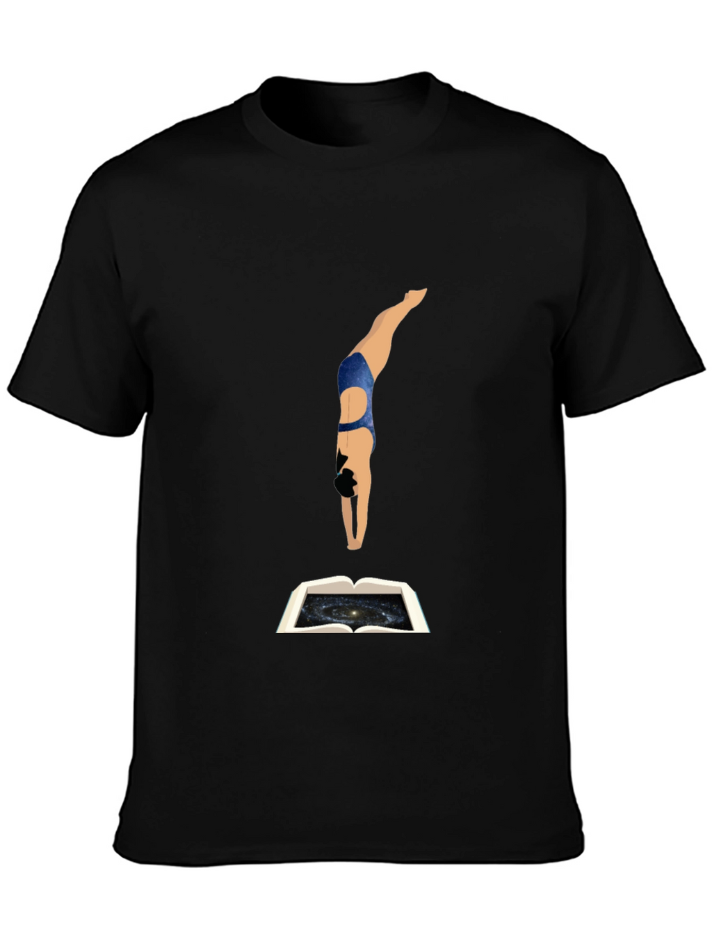 Cosmic Dive Black T-Shirt