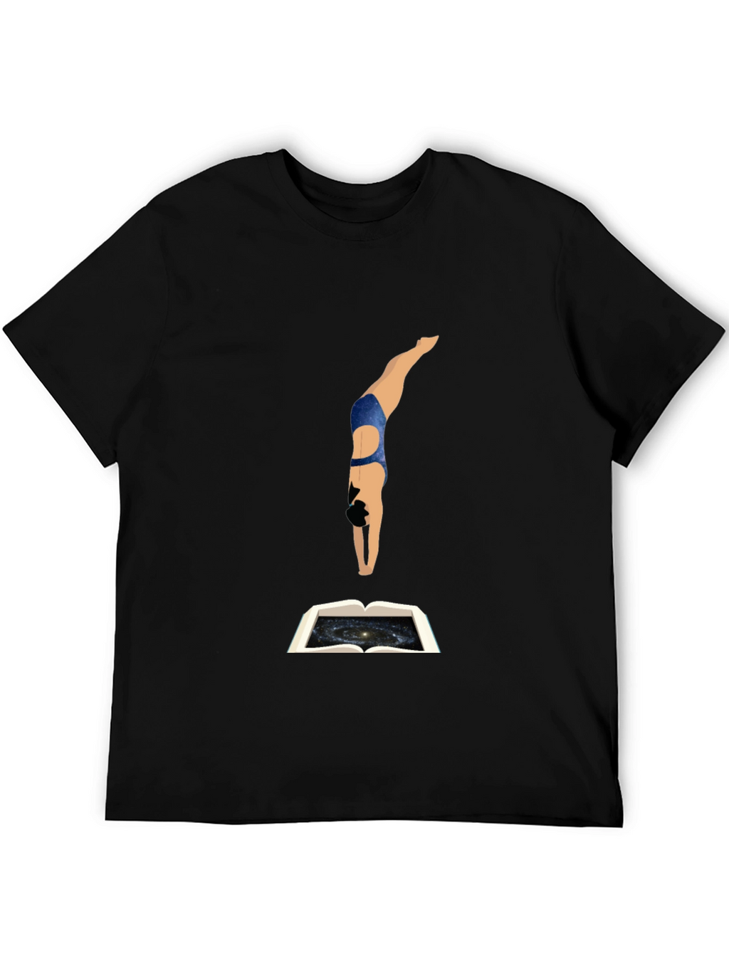 Cosmic Dive Black T-Shirt