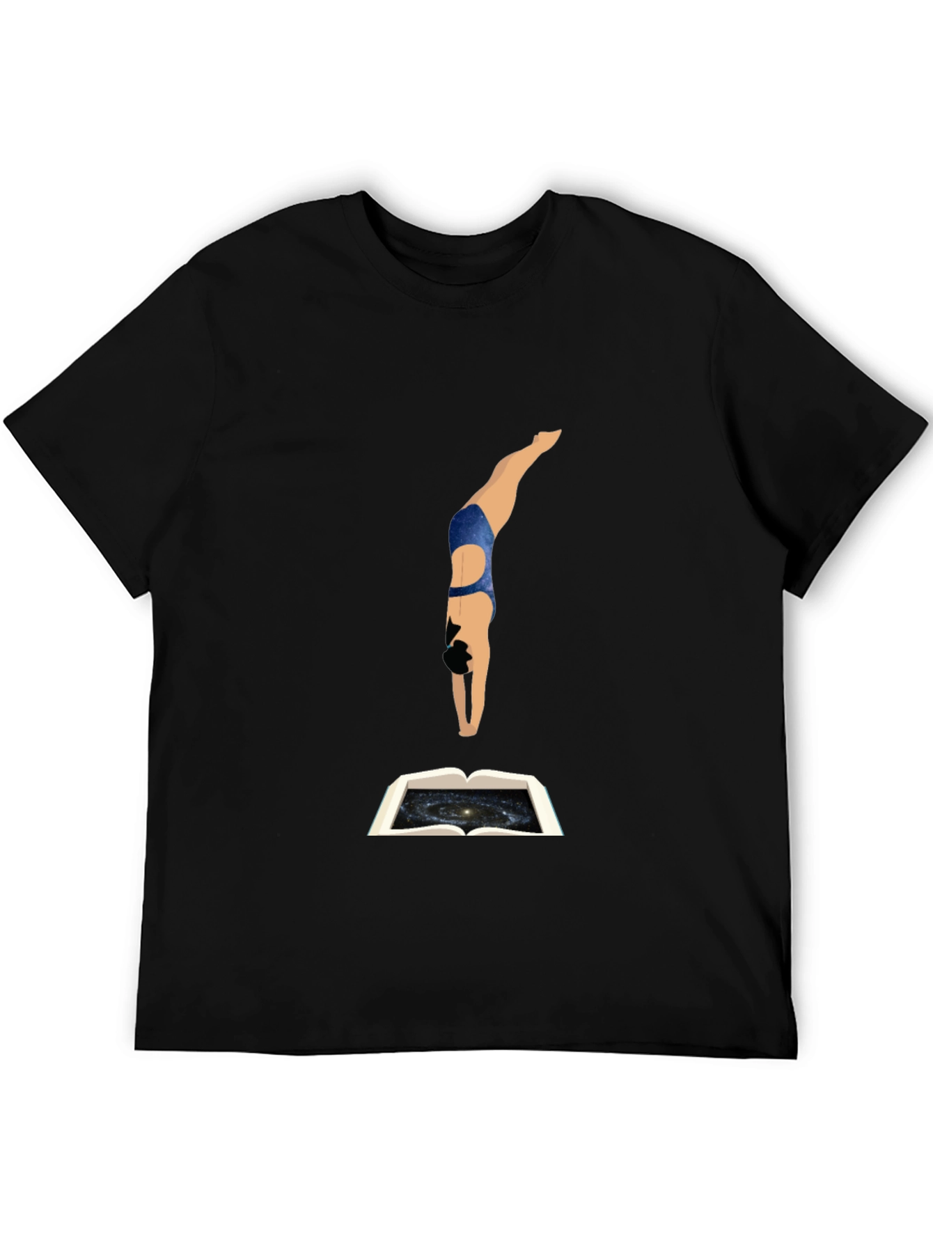Cosmic Dive Black T-Shirt