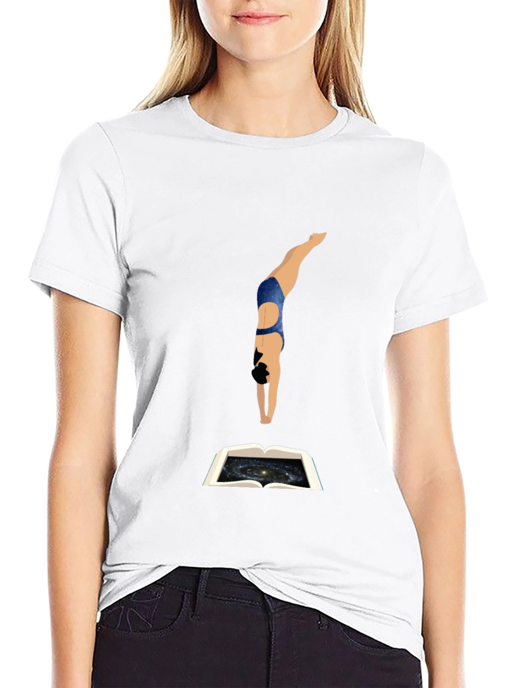 Cosmic Dive Black T-Shirt