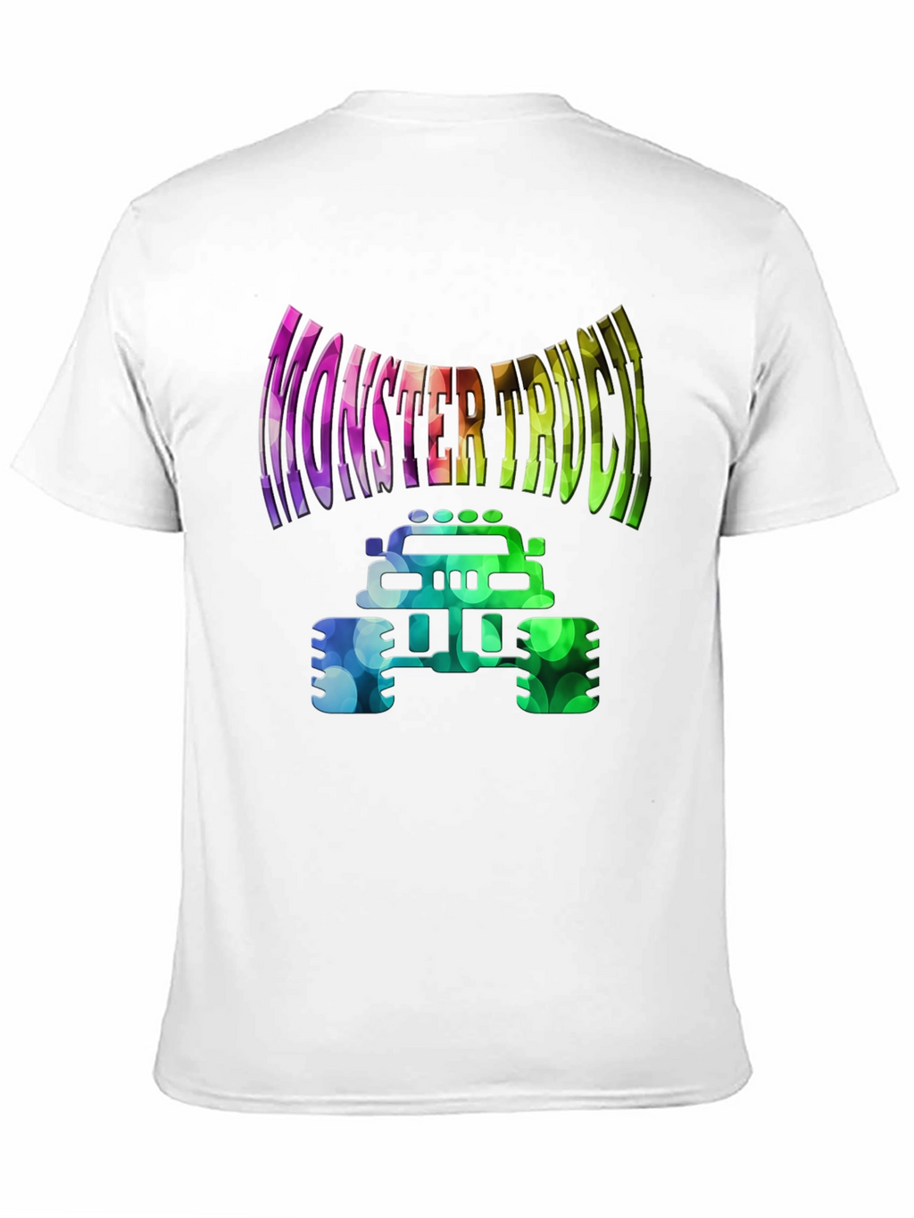 Monster Truck Graphic Tee - Vibrant Design Black Shirt