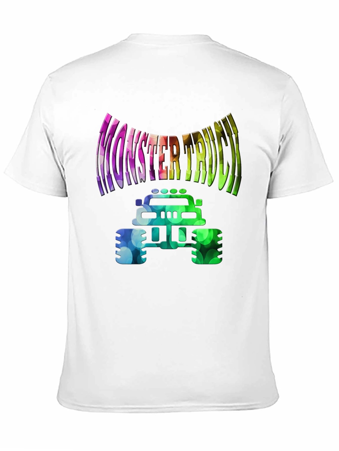 Monster Truck Graphic Tee - Vibrant Design Black Shirt