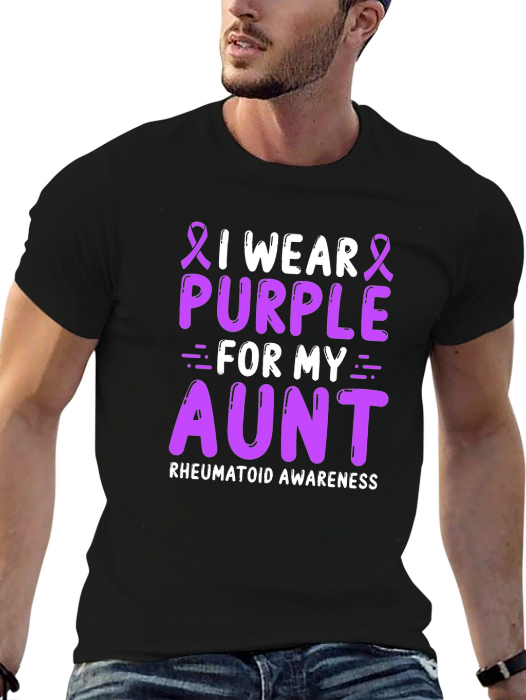 Purple Rheumatoid Awareness T-Shirt