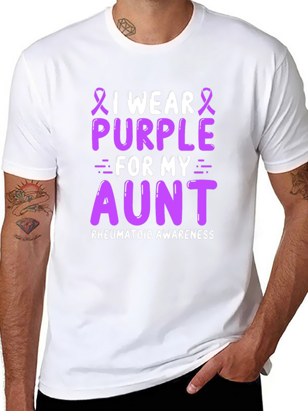 Purple Rheumatoid Awareness T-Shirt