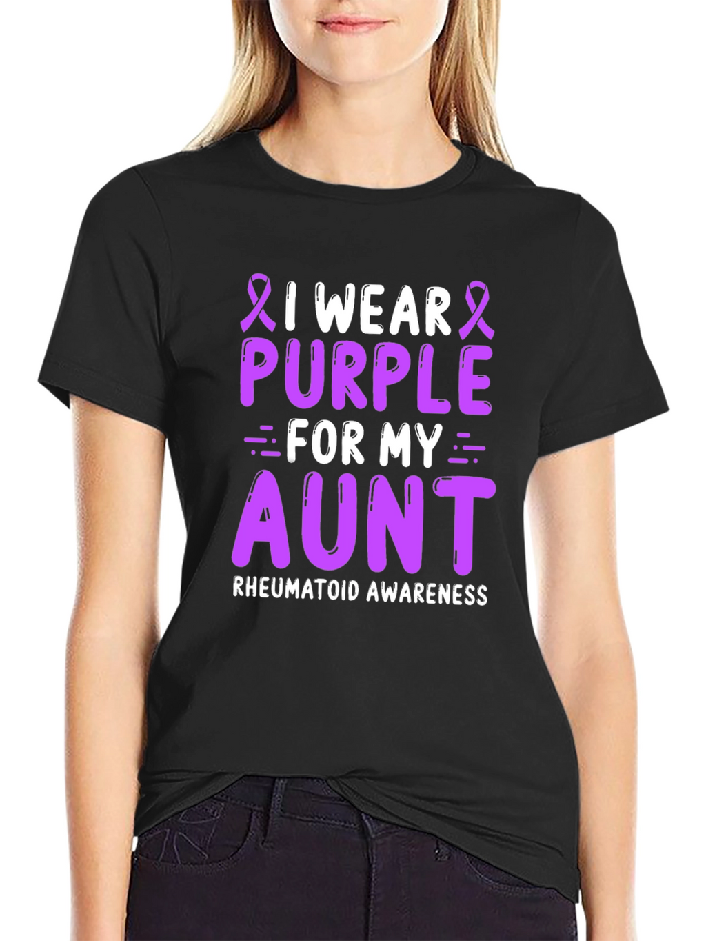 Purple Rheumatoid Awareness T-Shirt
