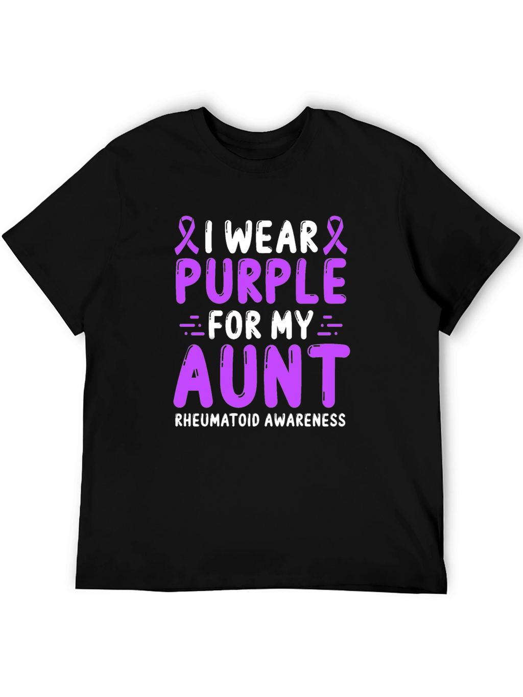 Purple Rheumatoid Awareness T-Shirt