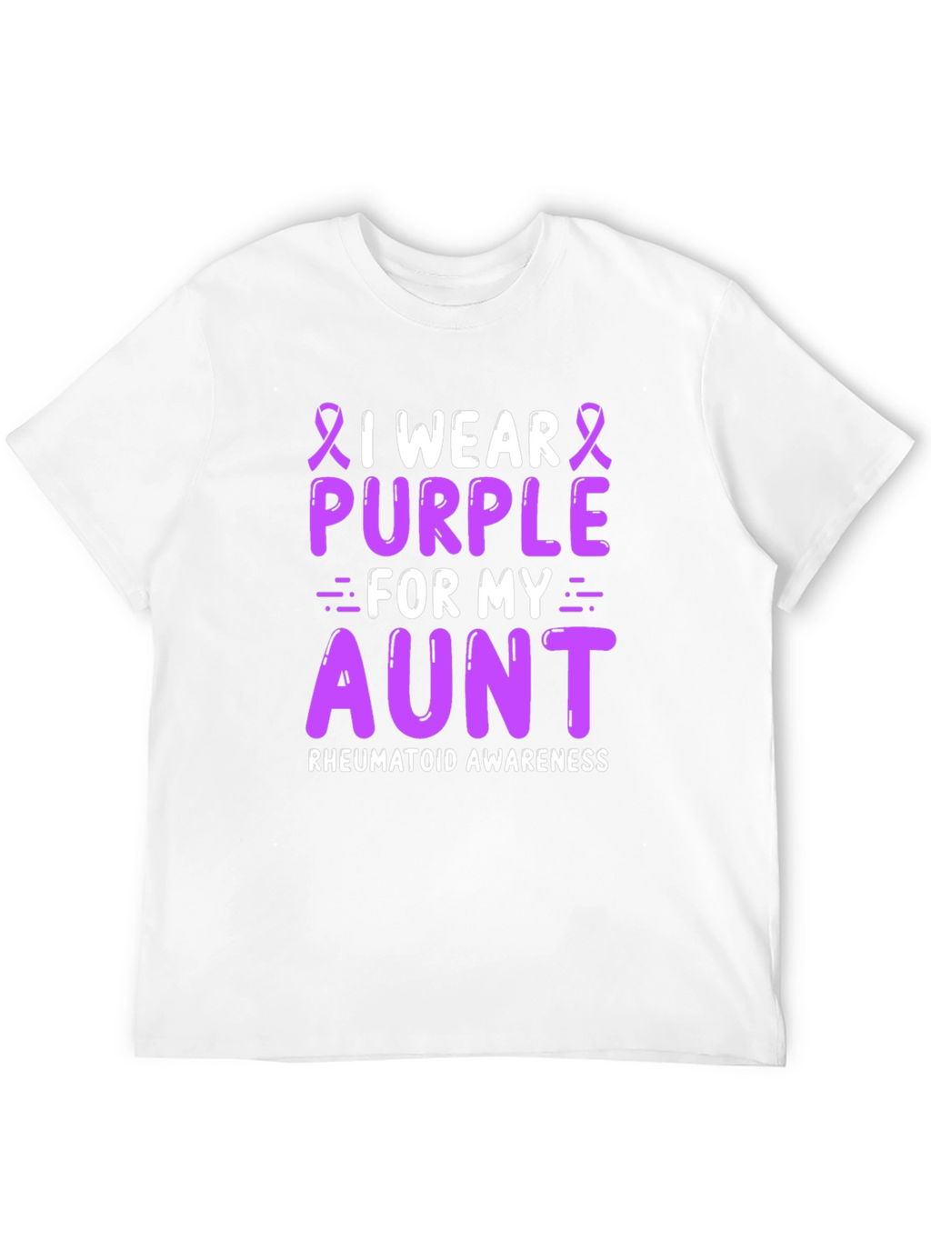 Purple Rheumatoid Awareness T-Shirt