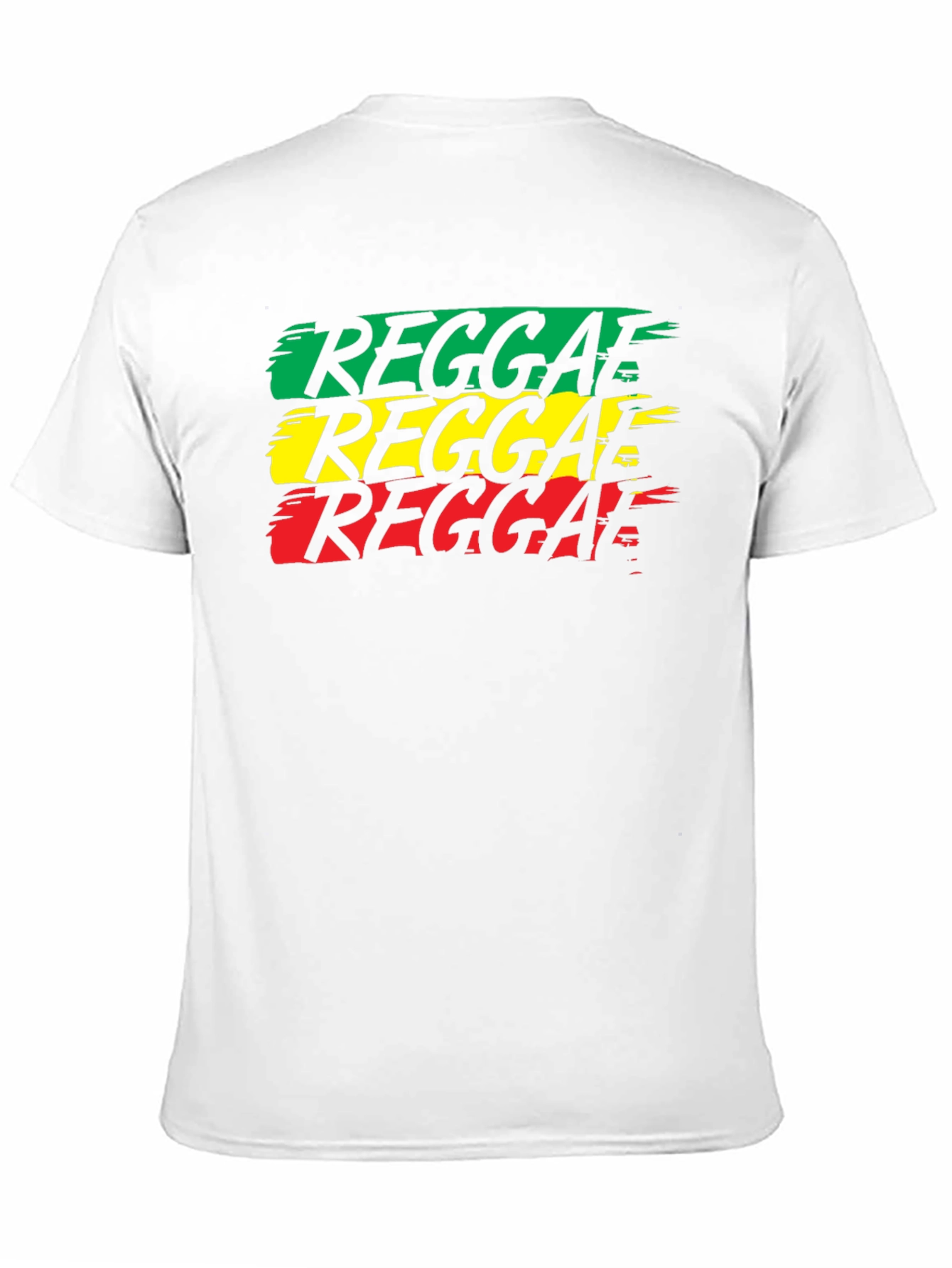 Reggae Rasta T-Shirt - Green Yellow Red