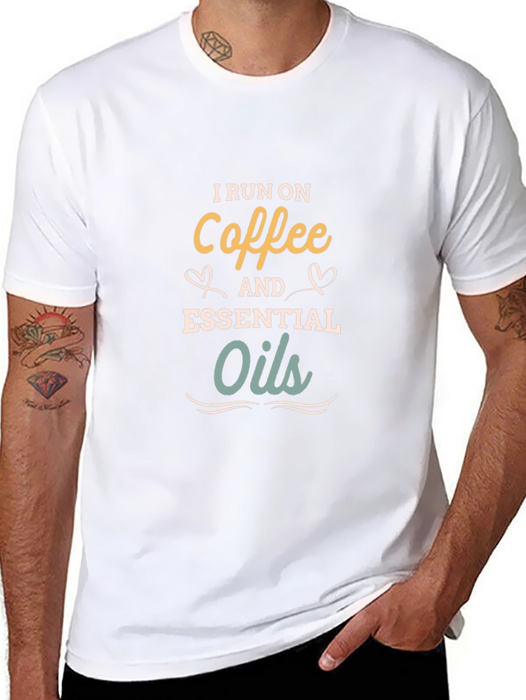 Coffee & Essential Oils Graphic Tee
