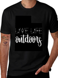 Live Life Outdoors Graphic T-Shirt