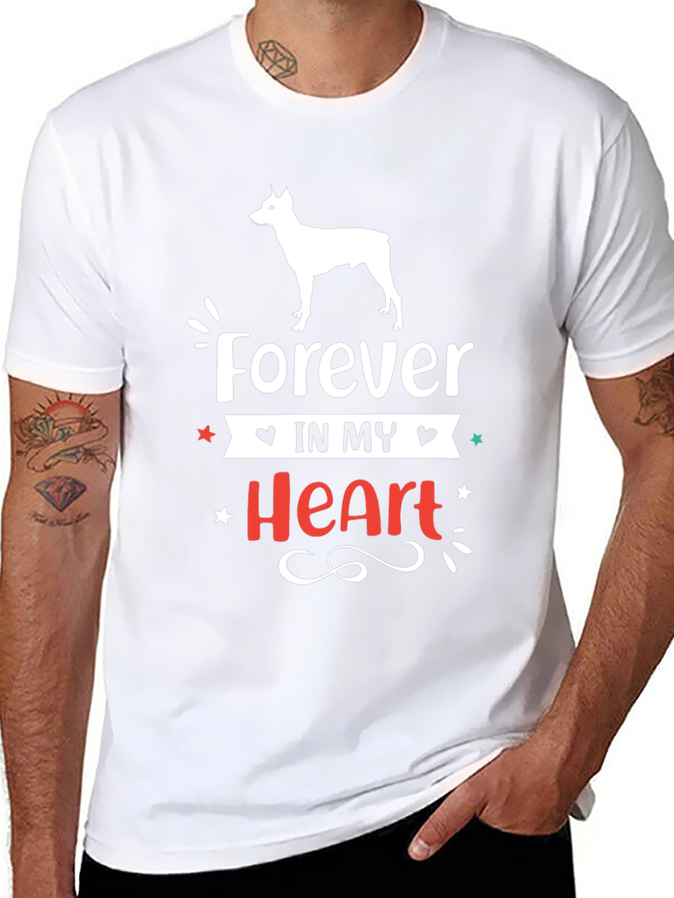Forever in My Heart Dog T-Shirt