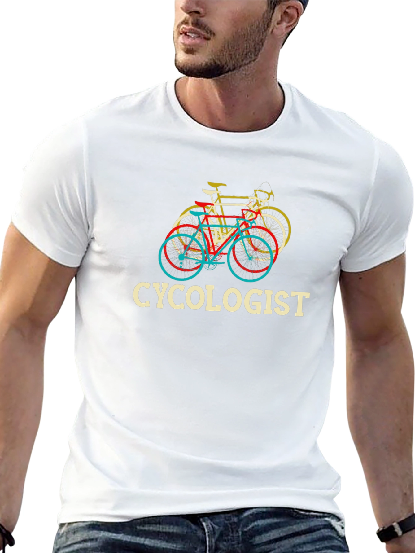 Cyclologist T-Shirt: Cycling Graphic Tee