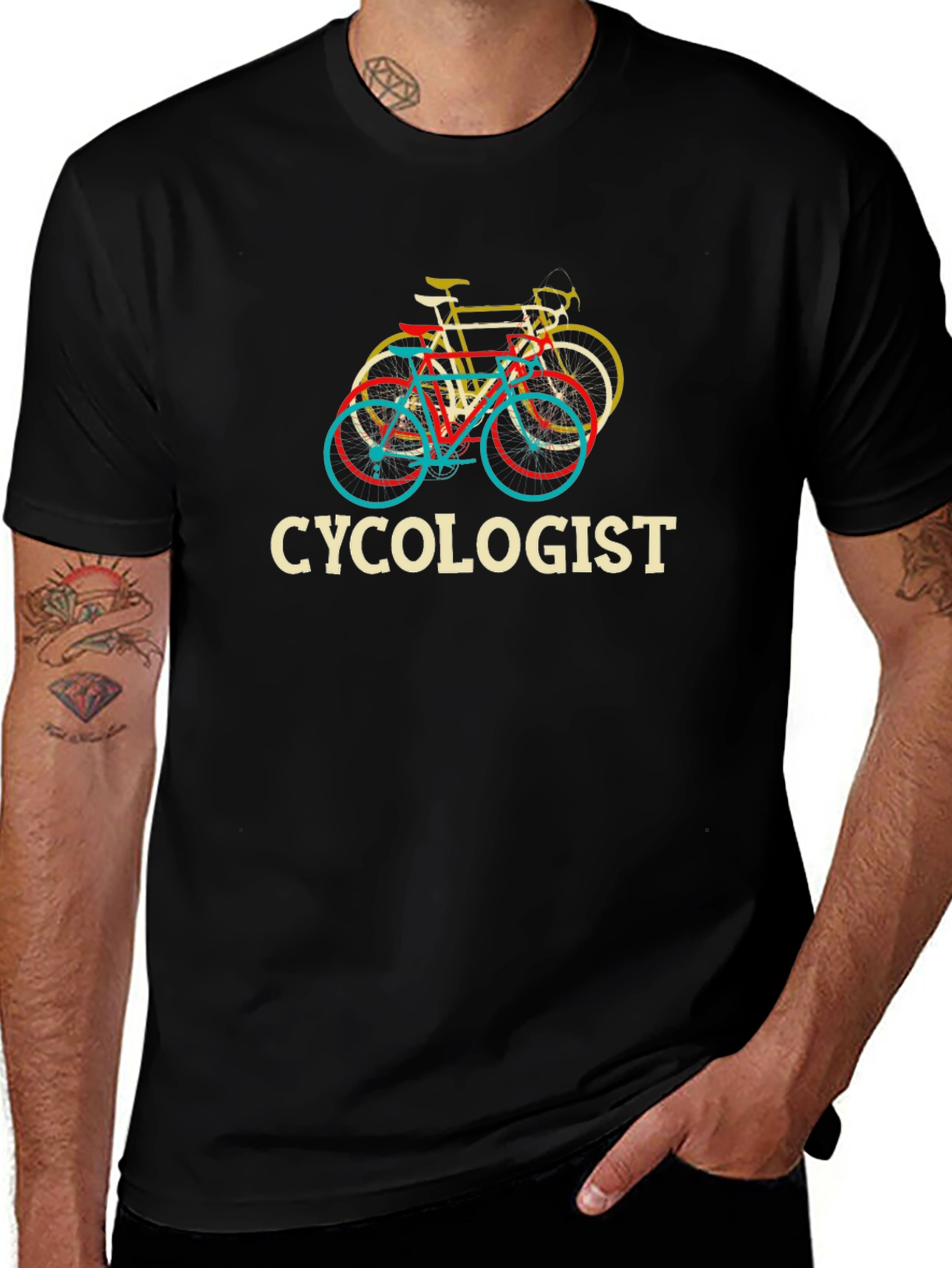 Cyclologist T-Shirt: Cycling Graphic Tee