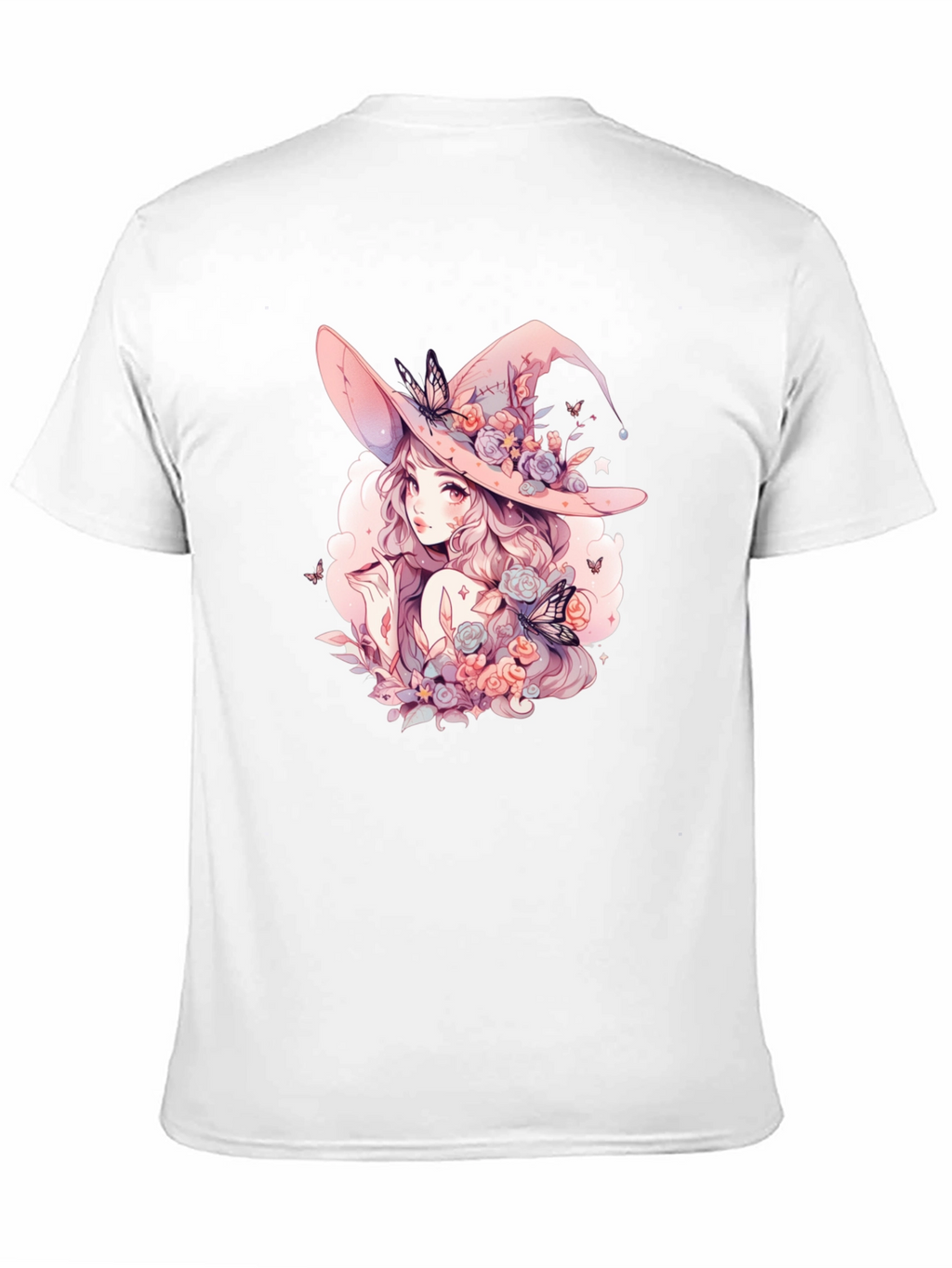 Anime Witch Graphic T-Shirt