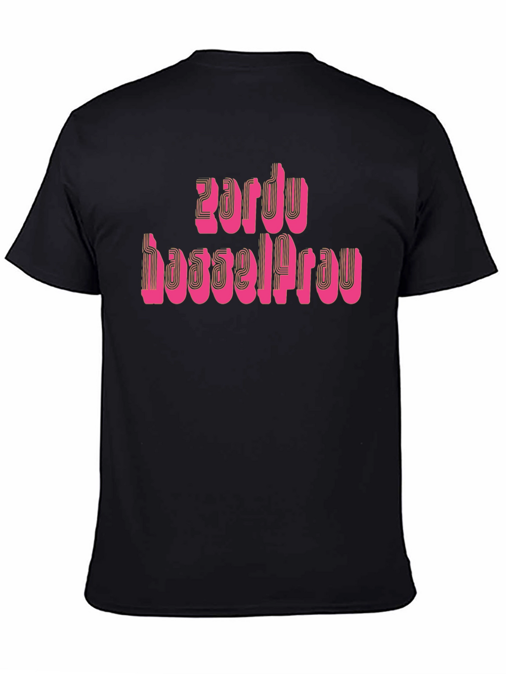 Zardu Hassel Frau Black T-Shirt