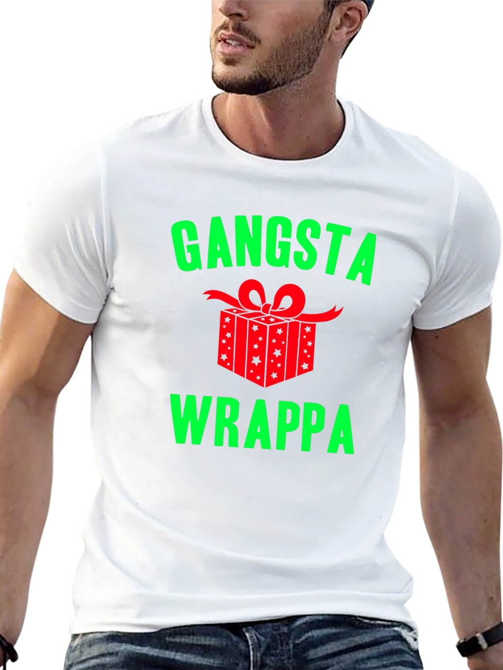 Gangsta Wrappa Christmas Gift T-Shirt