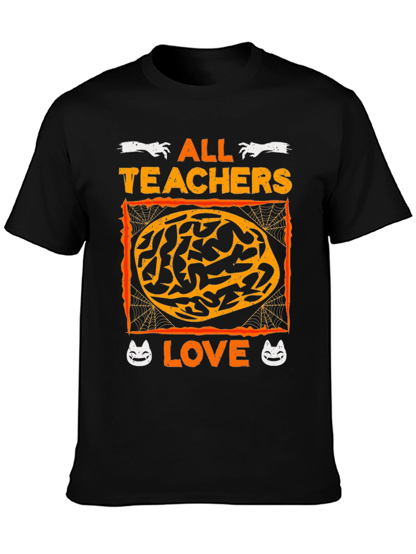 Halloween Teachers Love Brains T-Shirt