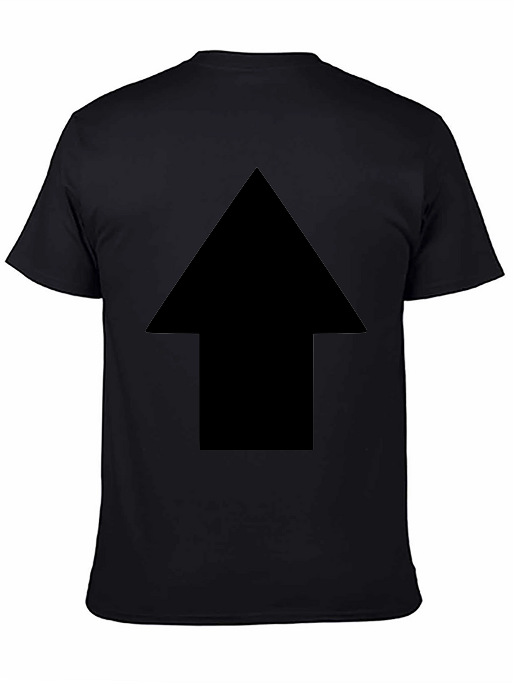 Bold Arrow Graphic Tee - Casual Cotton Shirt