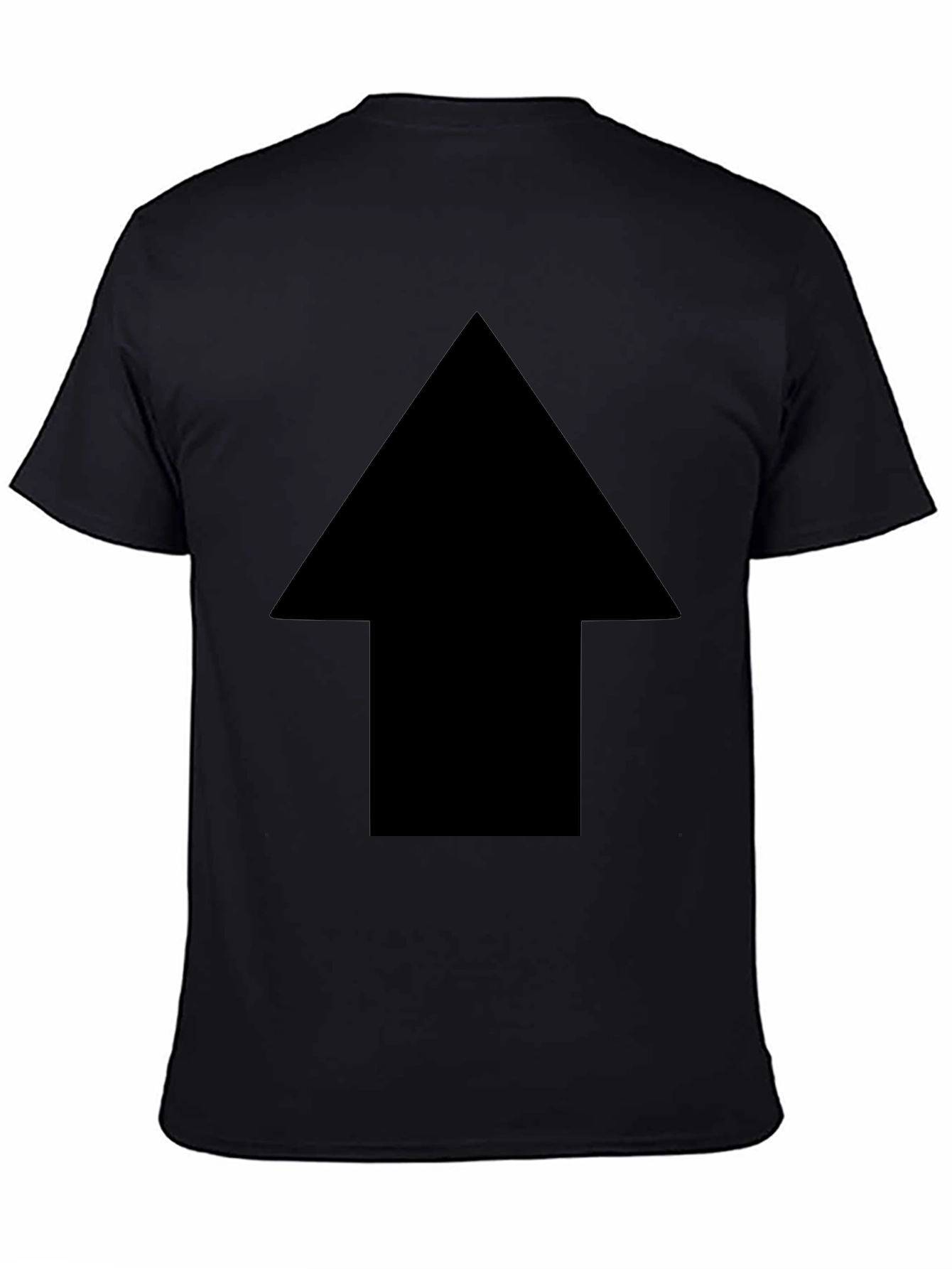 Bold Arrow Graphic Tee - Casual Cotton Shirt