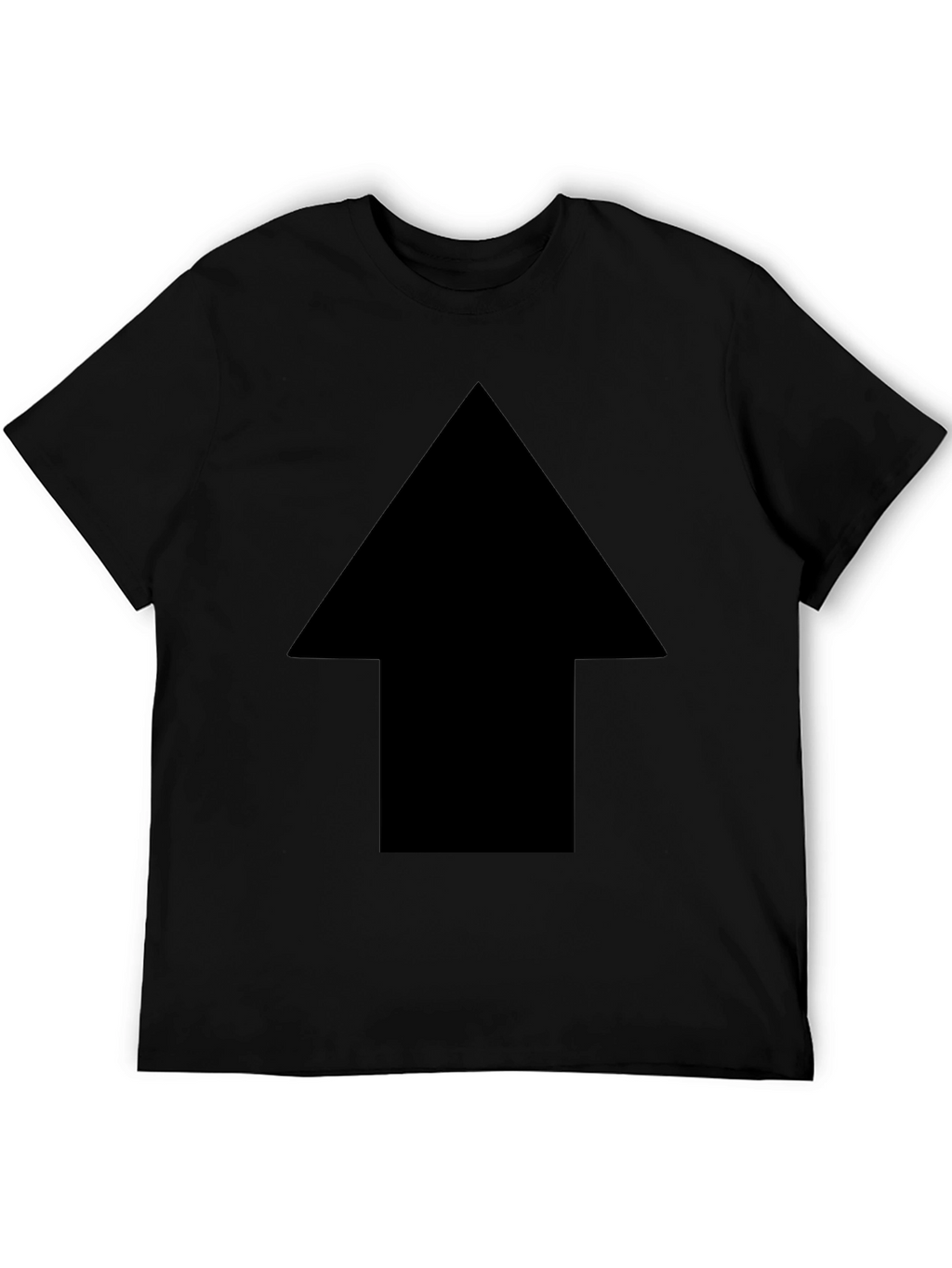 Bold Arrow Graphic Tee - Casual Cotton Shirt