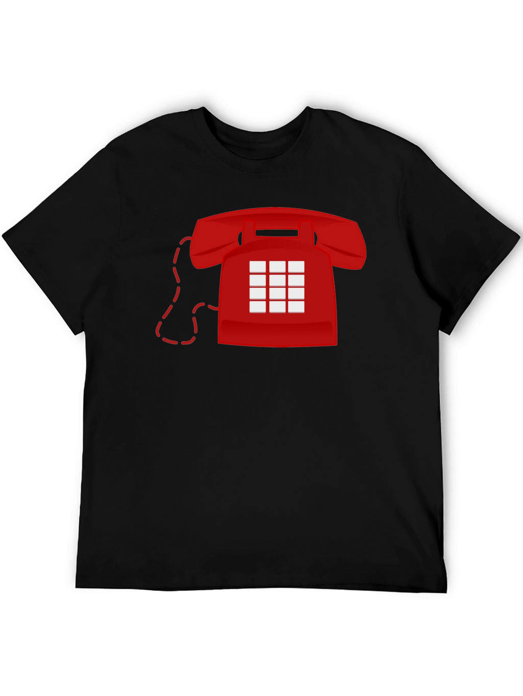 Retro Red Phone T-Shirt - Classic Cool!