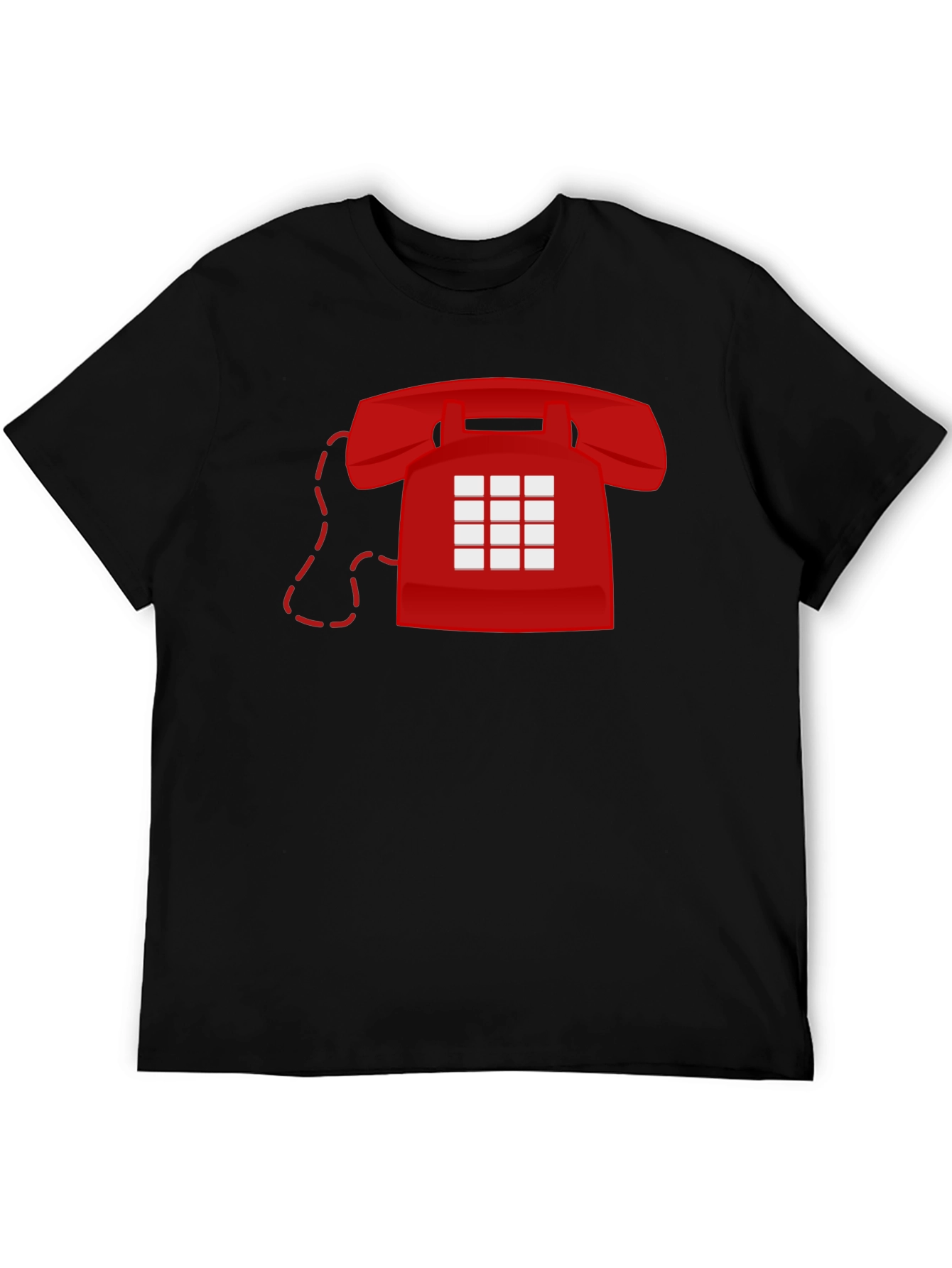 Retro Red Phone T-Shirt - Classic Cool!