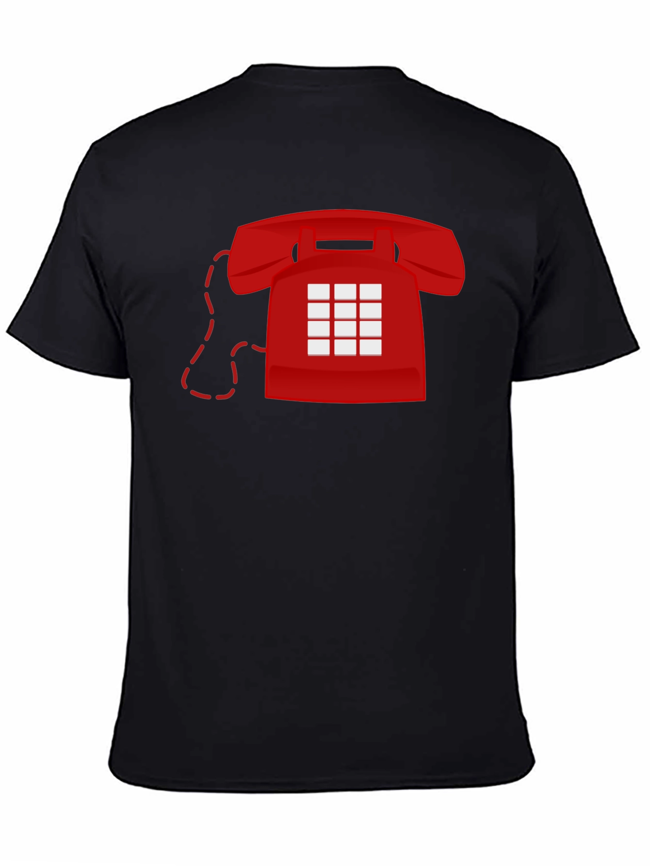 Retro Red Phone T-Shirt - Classic Cool!