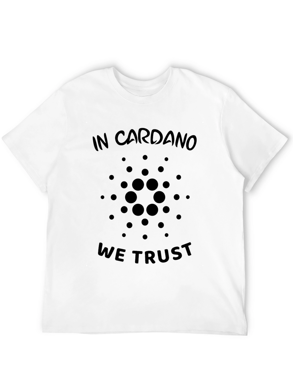 In Cardano We Trust Black T-Shirt