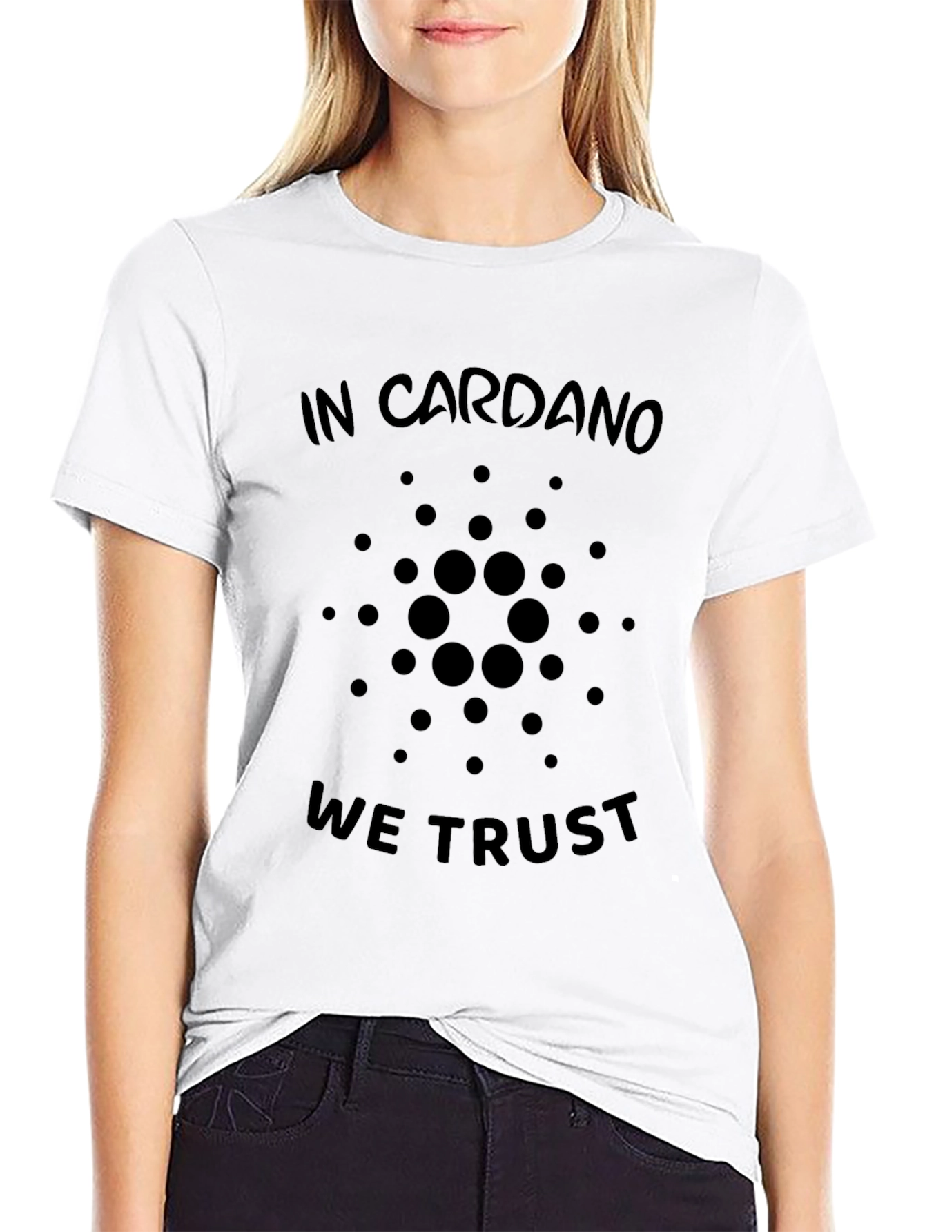 In Cardano We Trust Black T-Shirt