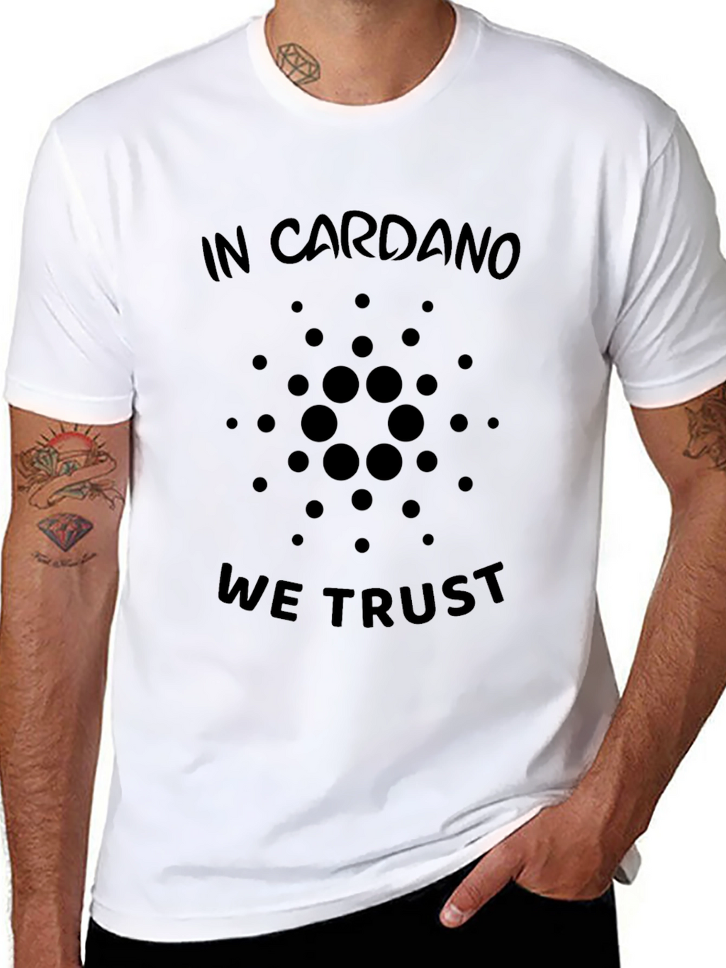 In Cardano We Trust Black T-Shirt
