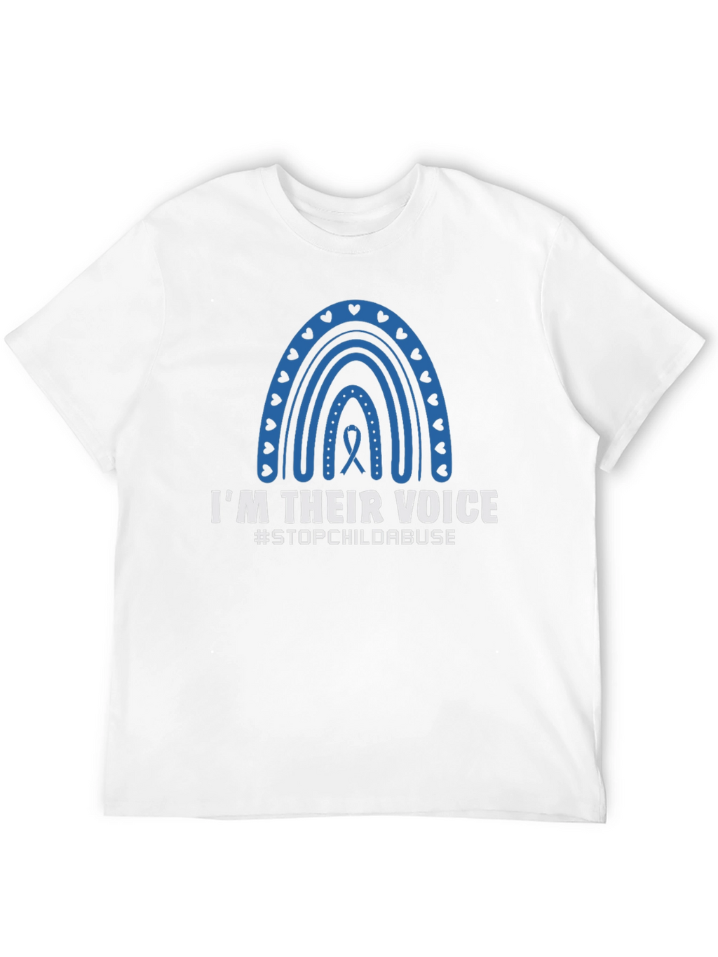 Im Their Voice T-Shirt - Stop Child Abuse Awareness