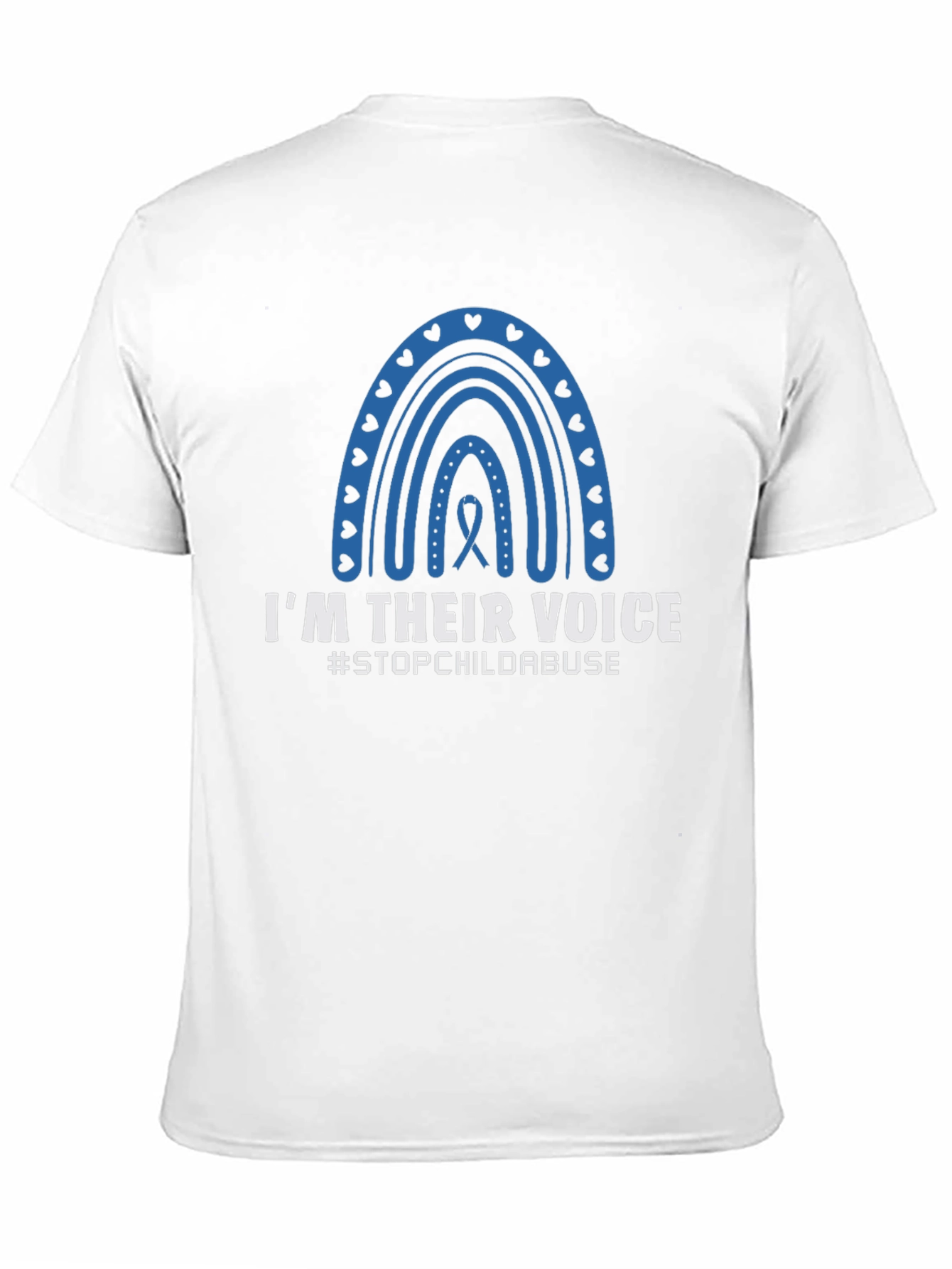 Im Their Voice T-Shirt - Stop Child Abuse Awareness
