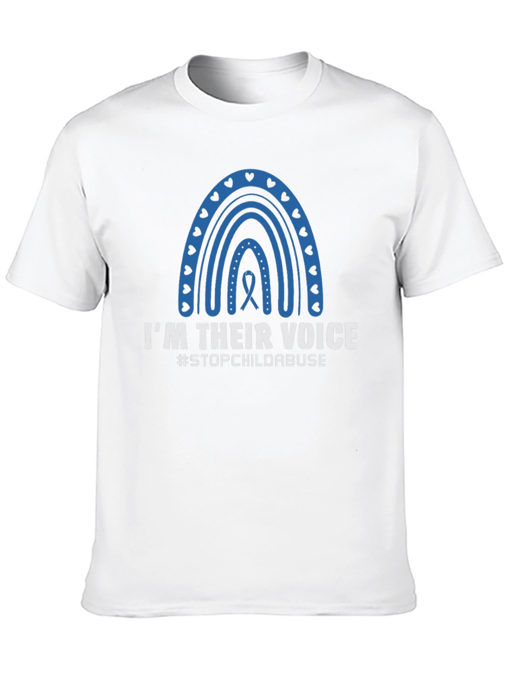 Im Their Voice T-Shirt - Stop Child Abuse Awareness