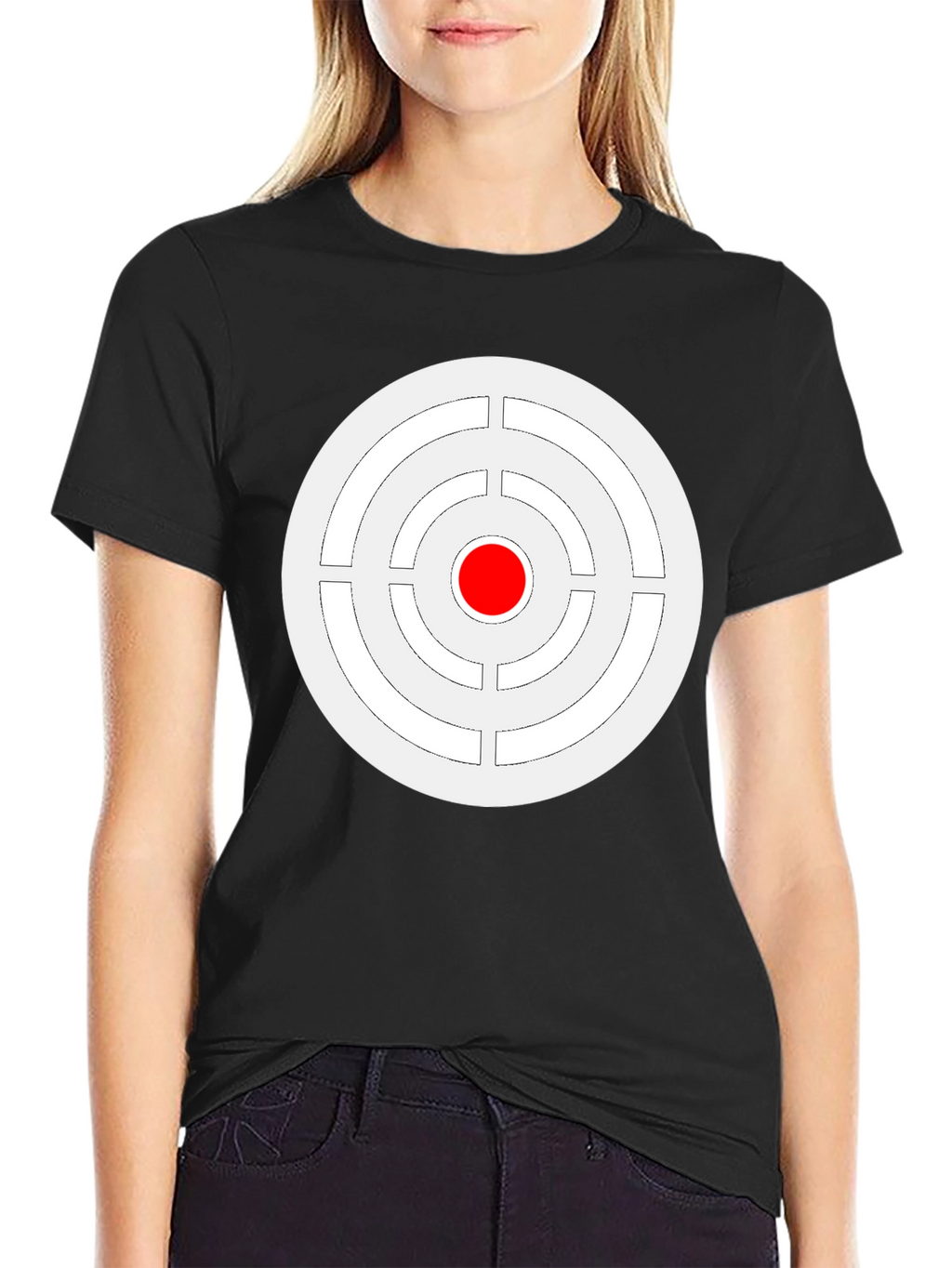 Target Graphic Tee - Modern Design Soft Cotton Blend