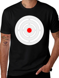 Target Graphic Tee - Modern Design Soft Cotton Blend